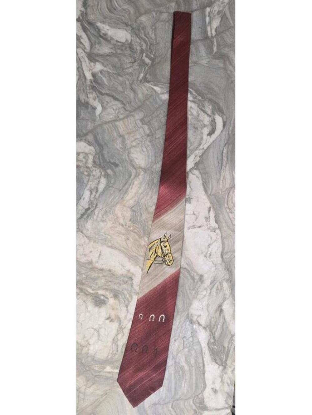 Vtg  Penneys Towncraft Hand Painted Horse Horseshoe